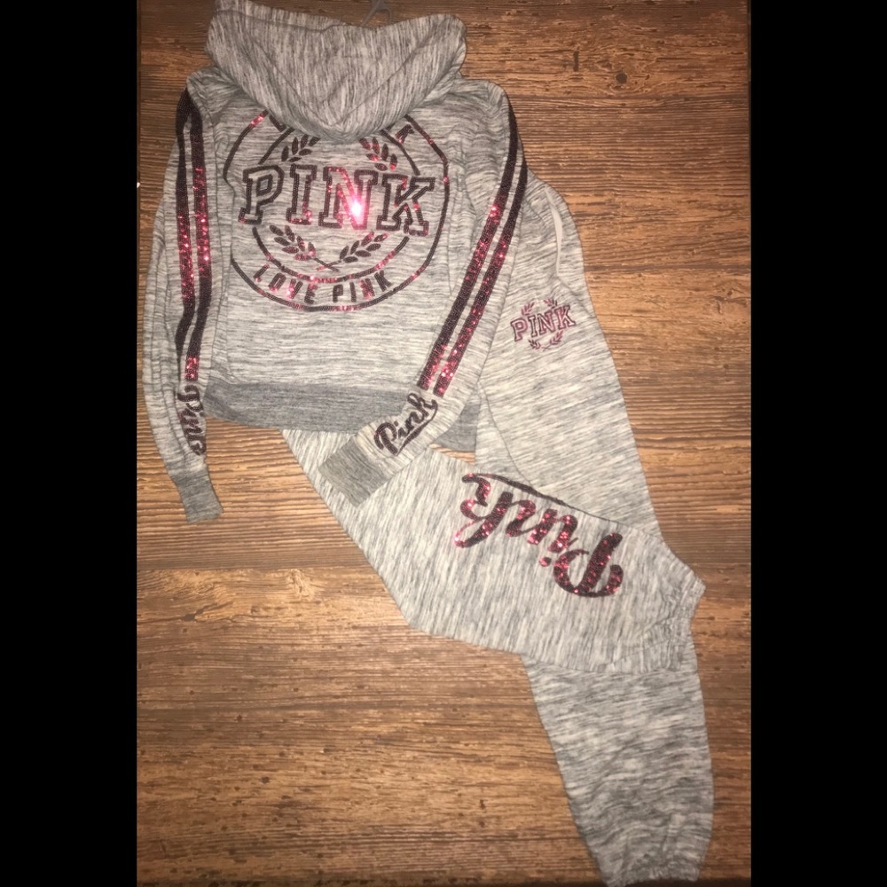 Pink 2 piece sweats